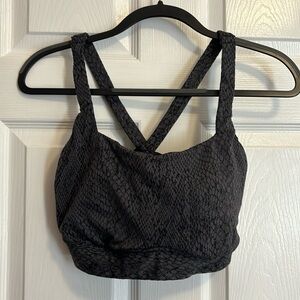 All in motion sports bra criss cross back